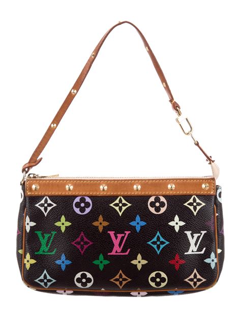 louis vuitton multicolore pochette accessoires|Louis Vuitton multicolor bag.